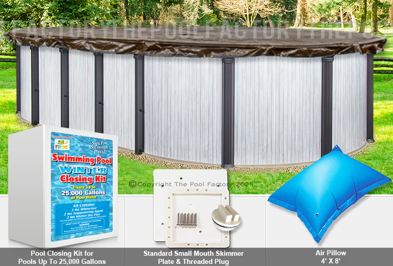 14'x20' Oval Super Heavy XXtreme Closing Package (Small Mouth Plate)