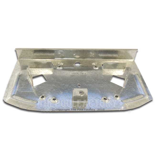 Top Joiner Plate for Curved Side Uprights of Oval & Round Intrepid/Oasis Pool Models