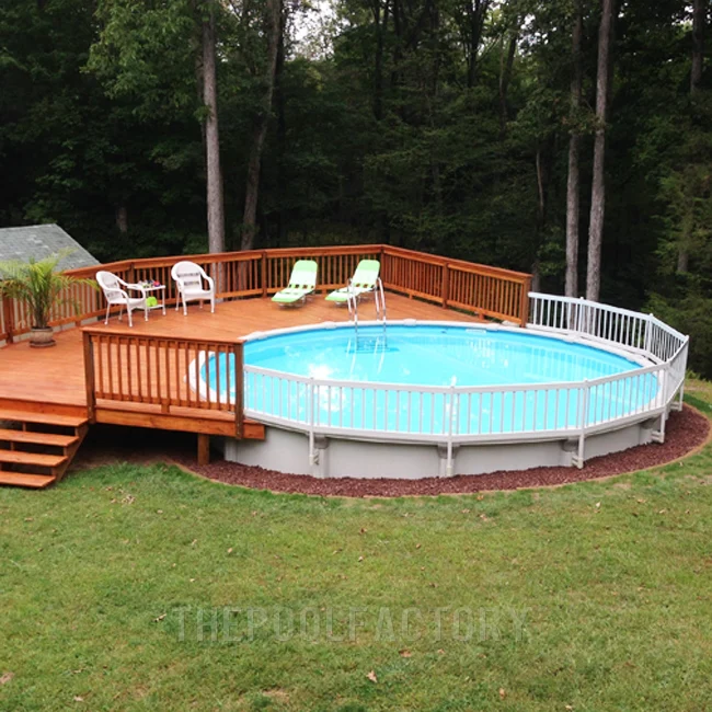 18'x40' Oval Vinyl Works Premium Resin Fence Kit - Image 3