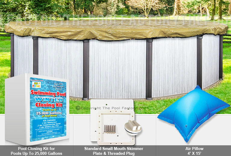 30' Round Ultimate Closing Package (Small Mouth Plate)