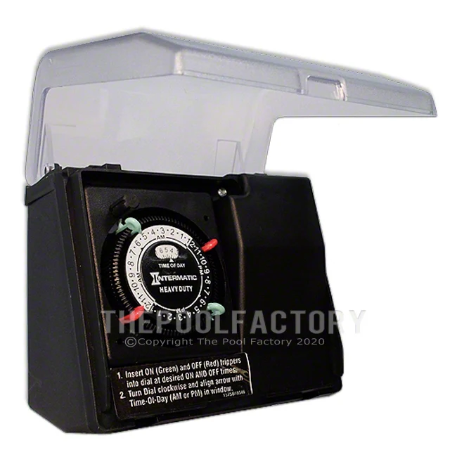 Intermatic Heavy Duty Portable Standard Plug-In Outdoor Timer