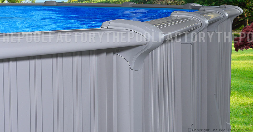15'x30'x54" Intrepid - Extruded Aluminum Oval Pool With Interlocking Wall - Image 4