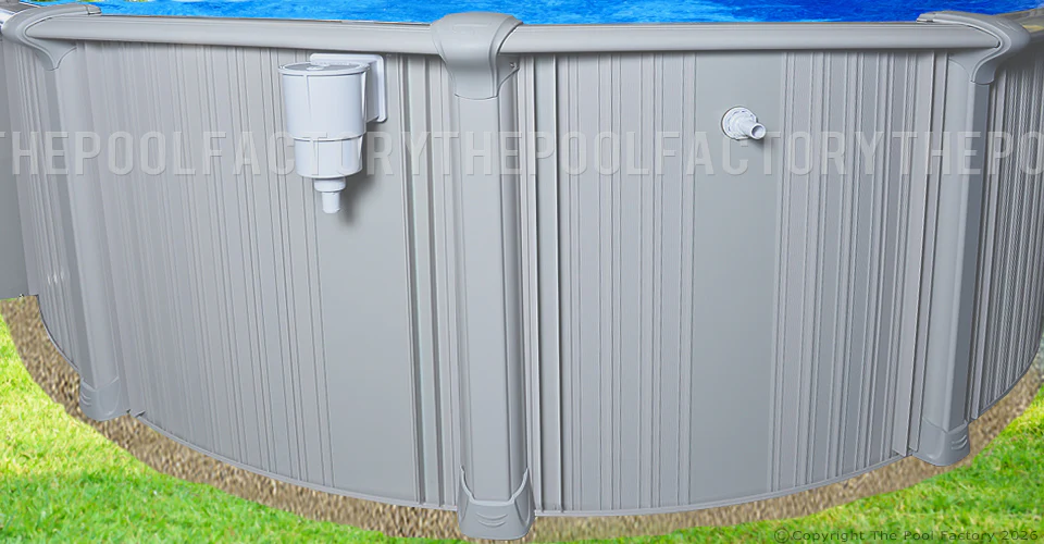 18'x33'x54" Intrepid - Extruded Aluminum Oval Pool With Interlocking Wall - Image 7