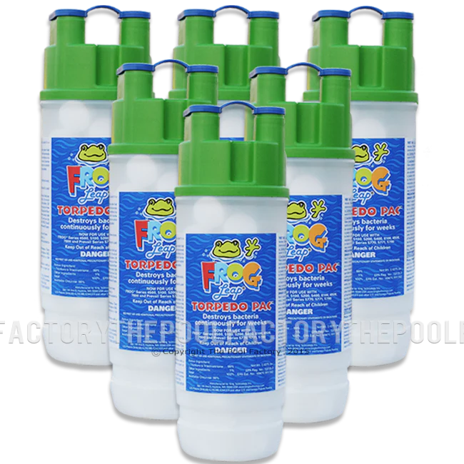 Pool Frog Leap Torpedo Pac - 6 Pack