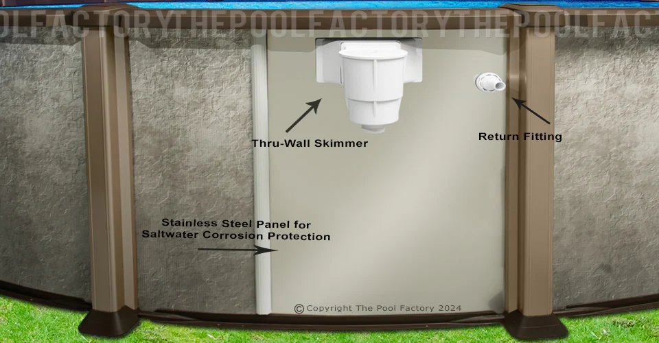 12'x20'x54" Saltwater LX Oval Pool - Image 2