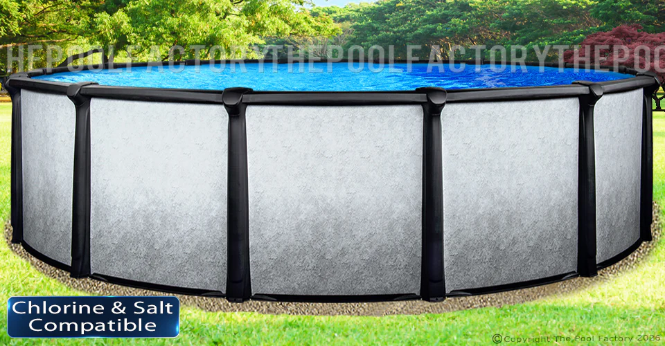 27'x54" Saltwater Twilight Round Pool